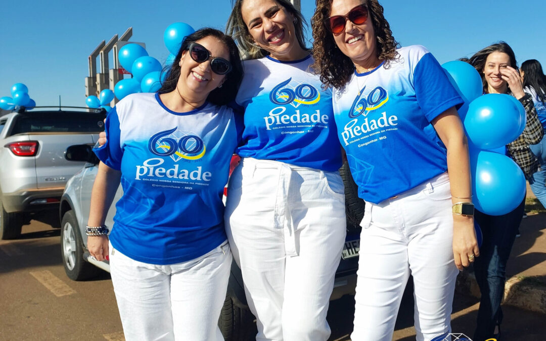 Carreata anuncia celebração dos 60 anos do Colégio Piedade em Congonhas