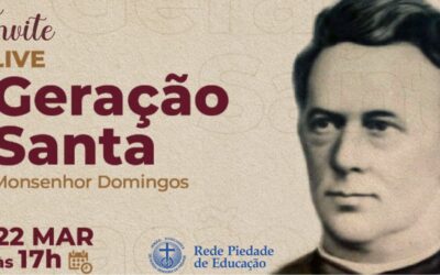 Live Geração Santa partilha a história e os ensinamentos de Monsenhor Domingos Evangelista Pinheiro