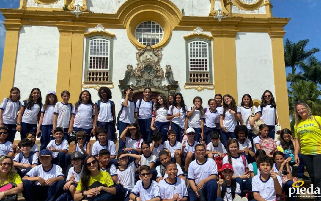 Jornada Cultural: alunos do Colégio Piedade exploram o barroco mineiro em São João Del Rei e Tiradentes