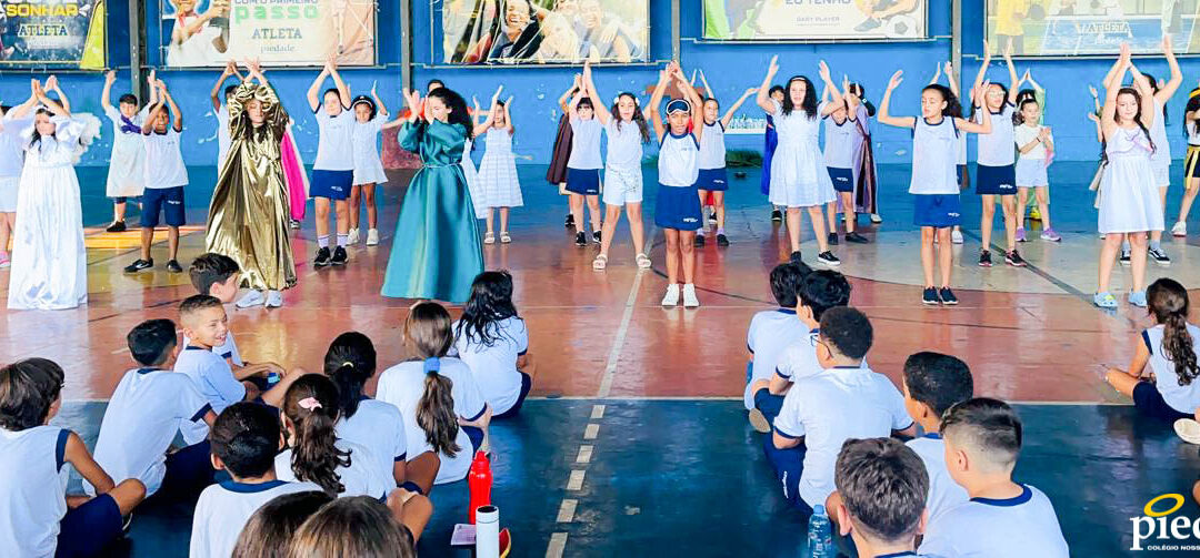 Celebrando o significado da Páscoa com os alunos do Piedade Júnior!