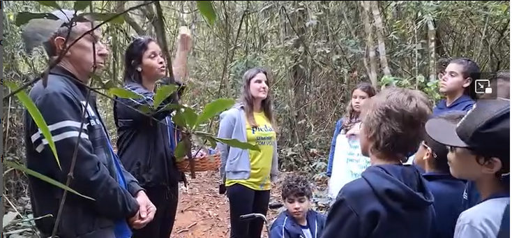 Projeto Ecoarte Piedade: promovendo a interação entre os alunos e o contato direto com a natureza!