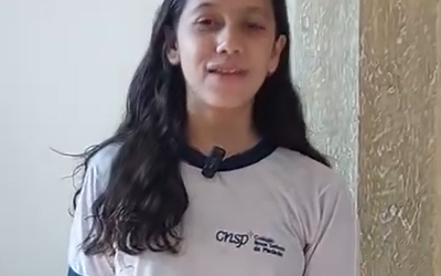Estudante do Colégio Piedade estreia no Canta Comigo Teen na TV Record! 🎤🙌