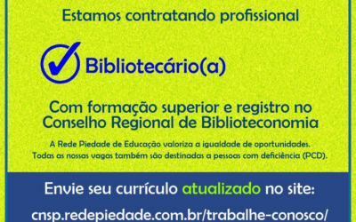 Trabalhe Conosco!