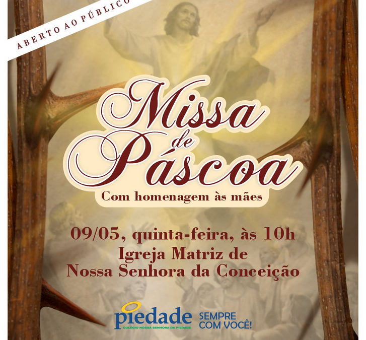 Celebre conosco! 🙏🕊️
