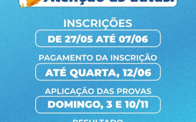 Atenção, Piedade Vest: o ENEM tem um novo cronograma!