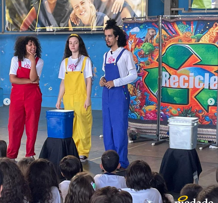 🌿♻ Teatro e educação: Colégio Piedade mobiliza crianças pelo Meio Ambiente 🌿♻