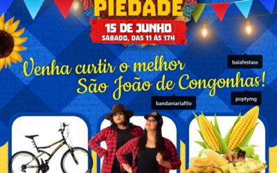 🎉 Vem aí o tradicional Arraiá do Colégio Piedade! 🎉