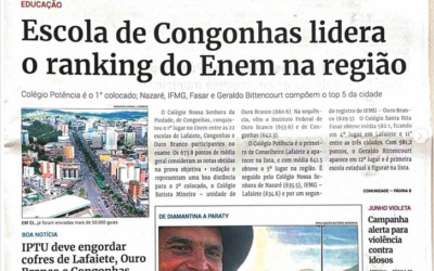 📰 O melhor da região: Colégio Piedade é manchete no Jornal Correio! ⭐