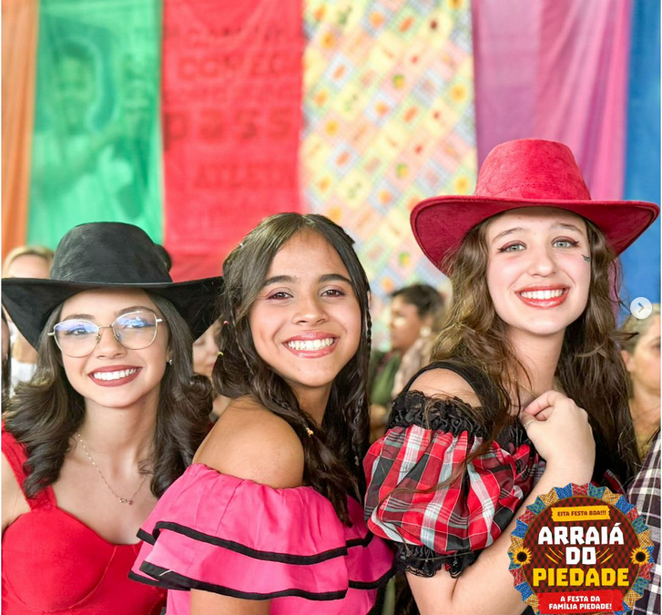 Indubitavelmente foi um sucesso o Arraiá do Colégio Piedade, a festa da Família Piedade!
