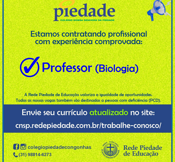 Trabalhe Conosco!