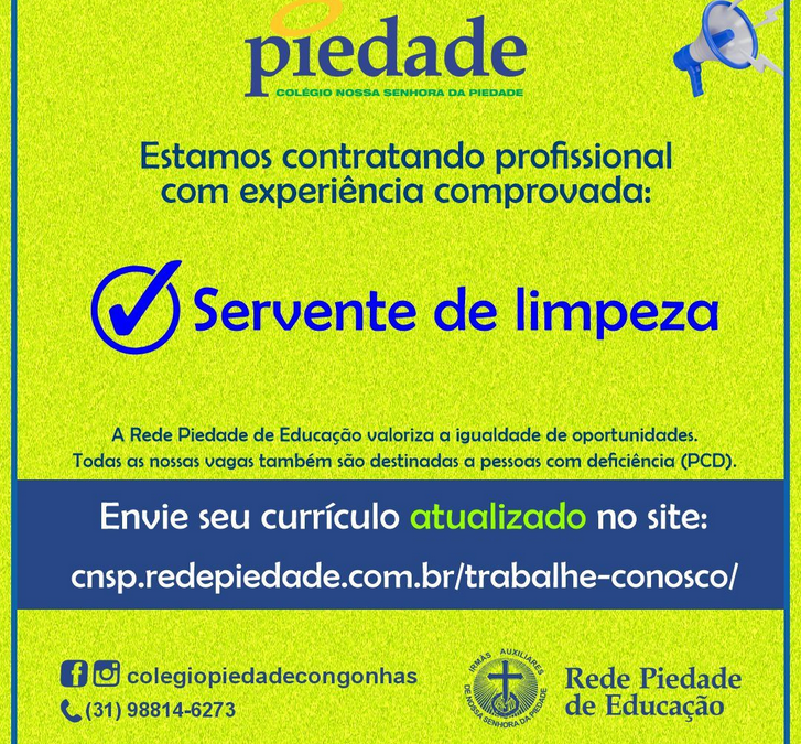 Trabalhe Conosco!