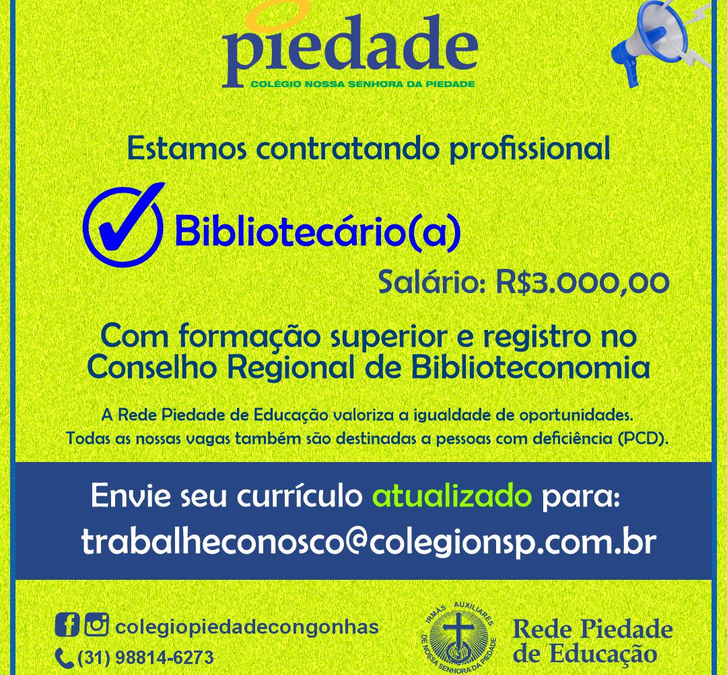 Trabalhe Conosco!