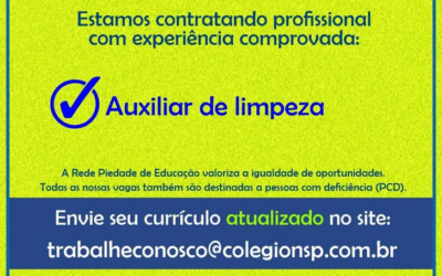 Trabalhe Conosco!
