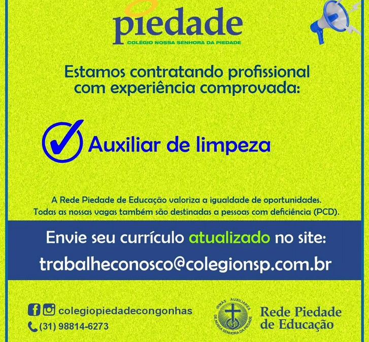 Trabalhe Conosco!