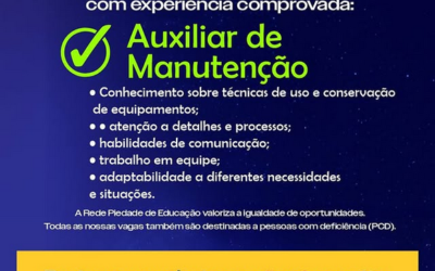 Trabalhe Conosco!