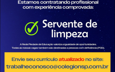 Trabalhe Conosco!