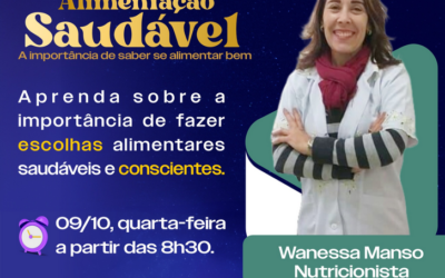 Palestra sobre Alimentação Saudável no Colégio Piedade