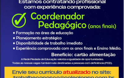 Trabalhe Conosco!