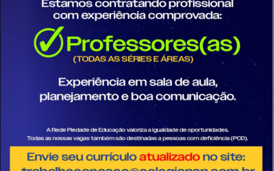 Renovação de Cadastro para Professores(as)