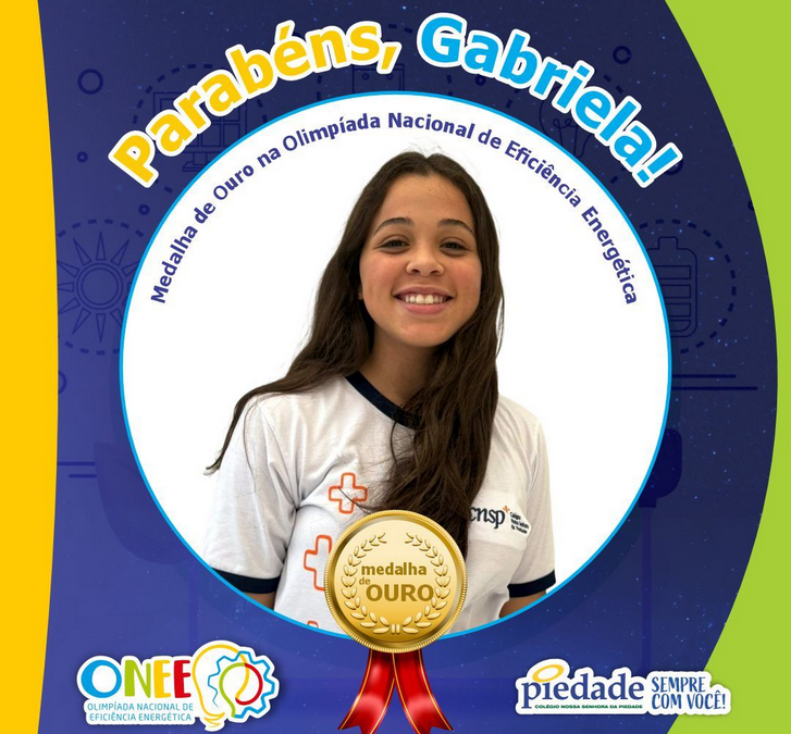 🏆 PARABÉNS, Gabriela! 🏆