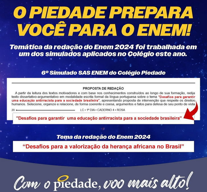 Os alunos do Piedade estão como depois deste presente? 😎