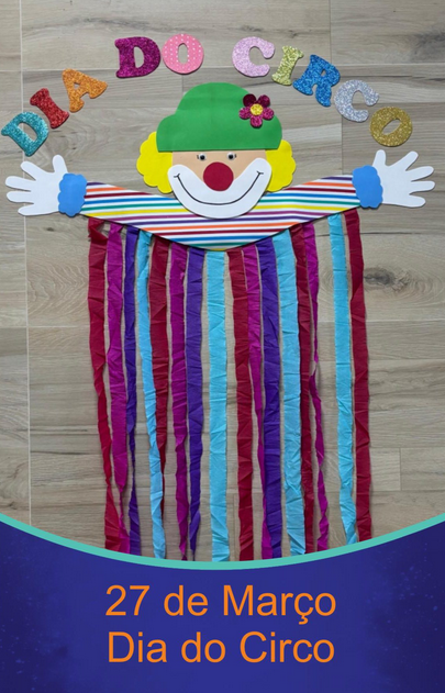 🎪 Respeitáááável públicoooo… o Dia do Circo chegou! 🎭✨