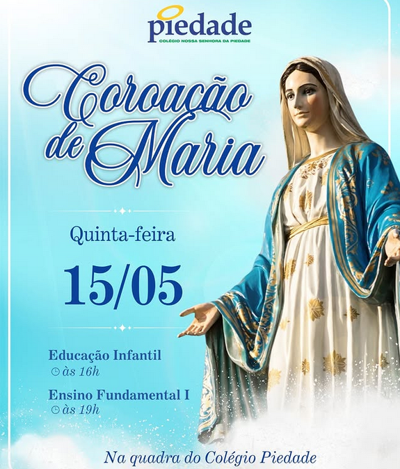🌟 Celebremos juntos a fé e o amor à Maria! 🌟