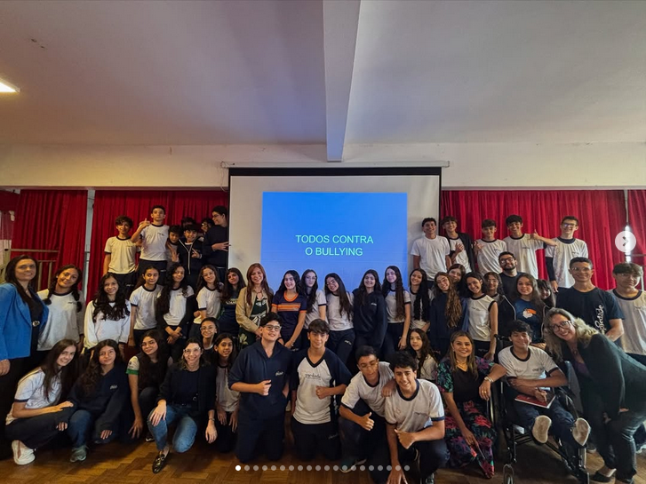 📢 Palestra sobre Bullying e Cyberbullying no Colégio 📢