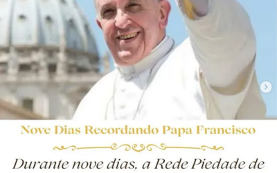 🕊️ Nove dias de oração e memória pelo Papa Francisco