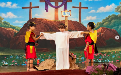 Muita emoção, talento e alegria marcaram as apresentações musicais e teatrais de Páscoa do Piedade Kids e Piedade Júnior!