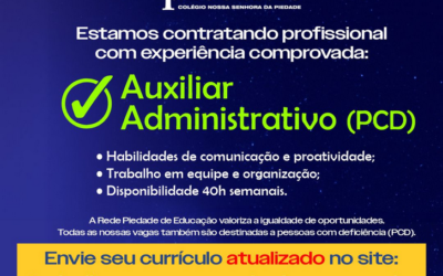 Trabalhe Conosco!