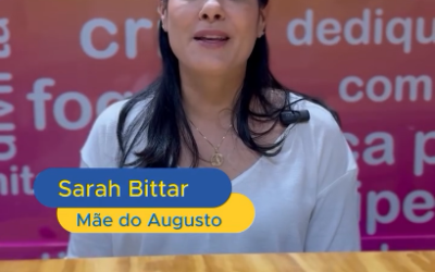 Nas palavras da Sarah, mãe do Augusto, percebemos como cada detalhe da rotina escolar impacta de forma positiva o crescimento dos nossos estudantes.