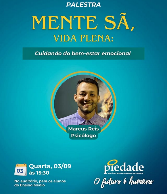 🧠✨ Palestra Especial ✨💙