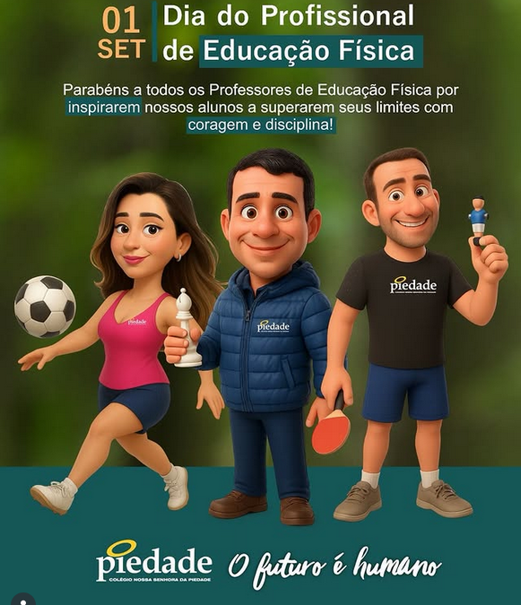 ✨ 01 de setembro — Dia do Profissional de Educação Física