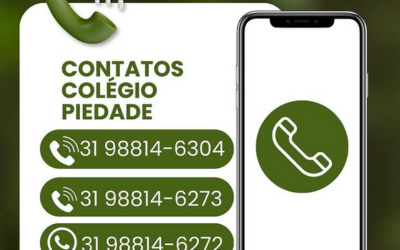 📞 Contatos do Colégio Nossa Senhora da Piedade