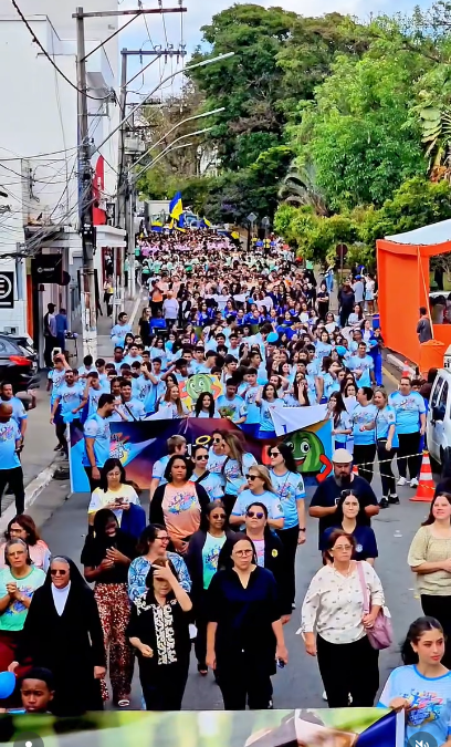 🎉 Começaram os Jogos Estudantis da CIANSP: Colégio Lourdes está em festa! 🎉