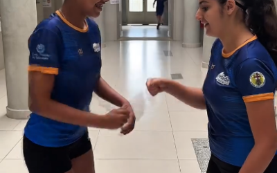 Segundo dia de Jogos Estudantis da CIANSP e o clima está como?