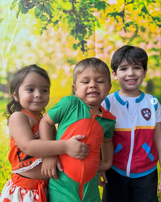 Dia de fantasia é sempre um dia especial! ✨