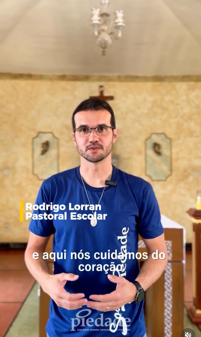 🌟 No Piedade, a Pastoral Escolar faz parte do dia a dia!