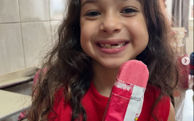 Para encerrar a Semana da Criança com chave de ouro, ontem foi dia de picolé para os nossos pequenos! 🍦✨