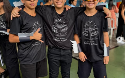 Ontem, os alunos da Educação Infantil e do Fundamental I apresentaram o Projeto de Leitura e Escrita do Piedade: PLEPI.