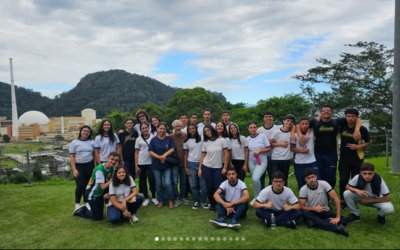Nossos alunos do terceiro ano fizeram uma viagem super legal para Angra dos Reis, onde visitaram a usina e aproveitaram as praias cariocas.